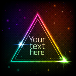 abstract geometric background with space for text vector image