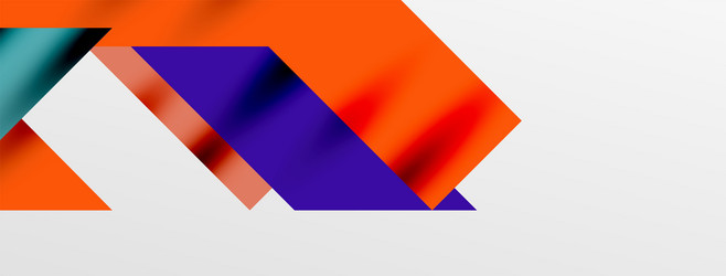 dynamic lines and triangles vector image