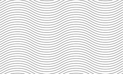 Diagonal wavy lines seamless pattern Royalty Free Vector