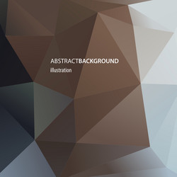 abstract triangular background vector image