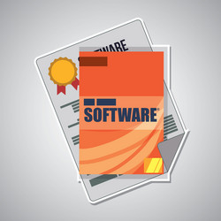 development and software design vector image