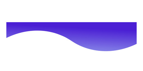 separator purple gradient shape curve lines frame vector image