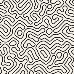 seamless pattern repeating geometric elements vector image