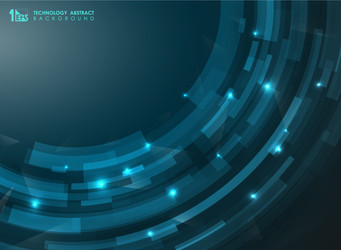 abstract gradient blue futuristic stripe curve vector image