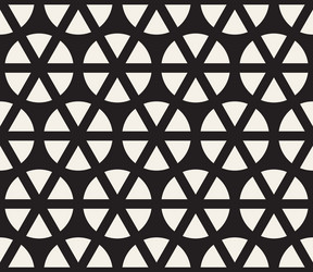 seamless pattern repeating geometric elements vector image