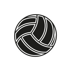 Volleyball Ball Icon Vector Image