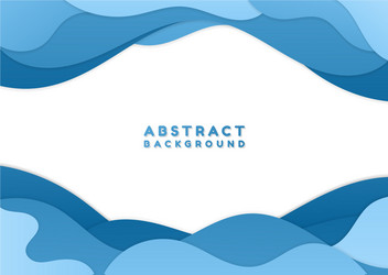 fluid water wave layer flow concept abstract vector image