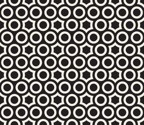 seamless pattern repeating geometric elements vector image