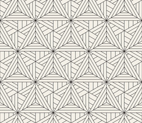 seamless pattern repeating geometric elements vector image