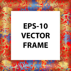 set of multicolored framework for registration vector image