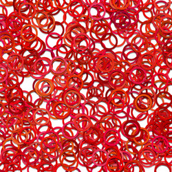 abstract chaotic circle pattern background vector image