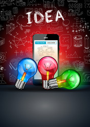 infographics complex layout with option buttons vector image