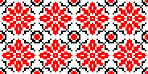 ethnic traditional seamless pattern embroidery vector