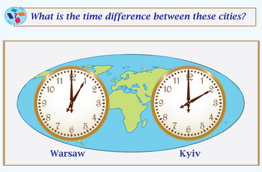 logical task what is the time difference between vector image