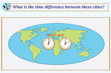 logical task what is the time difference between vector image