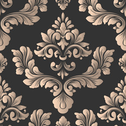 Damask seamless pattern element classical vector