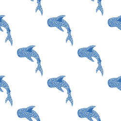 minimalistic isolated seamless pattern vector image