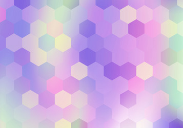 gradient hexagonal background vector image