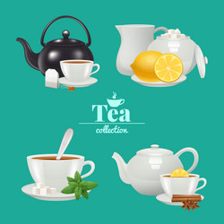Rose tea Royalty Free Vector Image - VectorStock