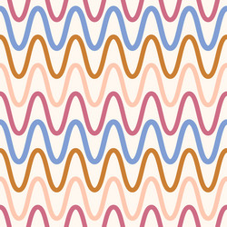 seamless pattern abstract line texture background vector image