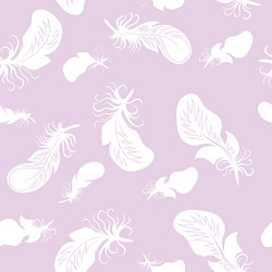 Feathers pattern Royalty Free Vector Image - VectorStock