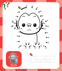 Red Learning Card Learning red color educational cards for kids Vector Image