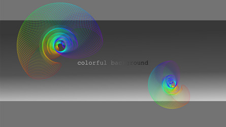 Abstract background space with linear vector