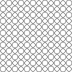 seamless pattern rectangle and polygon shape vector image