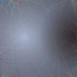 dark background with colorful abstract lines vector image