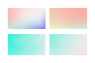 abstract colored blurred gradient mesh background vector image