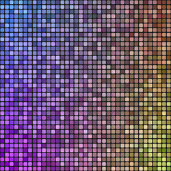 Colorful square tile mosaic background design Vector Image