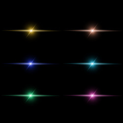 Abstract white laser beam transparent isolated Vector Image