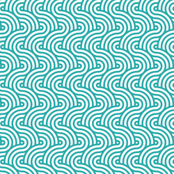 abstract ancient geometric wavy background pattern vector image