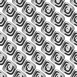 seamless pattern custom shapes for background vector image