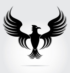 Tribal eagle bird Royalty Free Vector Image - VectorStock