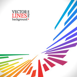 Dynamic Lines Background vector image
