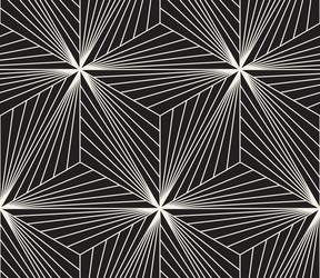 seamless pattern repeating geometric elements vector image