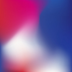 blurred gradient with colorful waves for mobile vector image