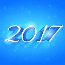 2017 3d text style effect written in creative vector image