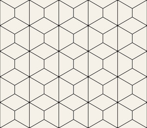 seamless pattern repeating geometric elements vector image