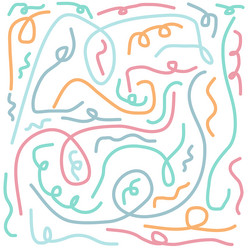 seamless pattern with colorful linesabstract back vector image