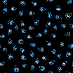 line map pointer with heart icon isolated seamless vector image