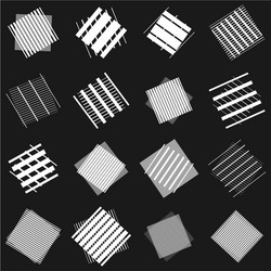 grid mesh dynamic diagonal oblique lines vector image