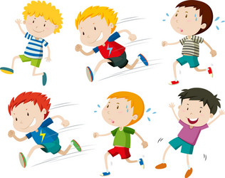 Opposite adjectives with fast and slow Royalty Free Vector