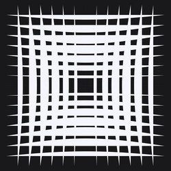 Irregular grid mesh with random lines squares vector