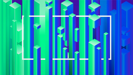 abstract image background with geometric elements vector image