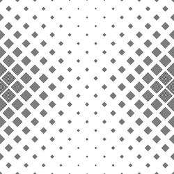 Black white abstract concentric square pattern vector