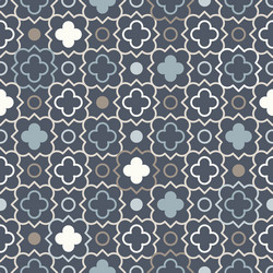 arabic geometry tangled moroccan pattern vector