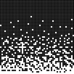 dissolved filled square dotted pattern vector image