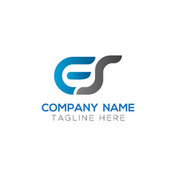 S brushed letter logo black brush letters design Vector Image